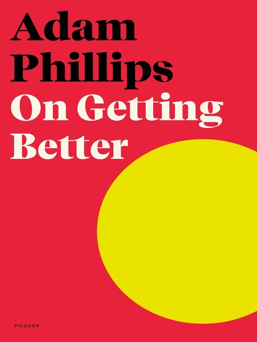 Title details for On Getting Better by Adam Phillips - Wait list